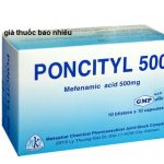 Thuốc poncityl 500 là thuốc gì? có tác dụng gì? giá bao nhiêu tiền?