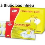 Thuốc ponstan 500 là thuốc gì? có tác dụng gì? giá bao nhiêu tiền?