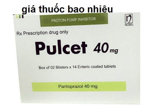 Thuốc pulcet 40 là thuốc gì? có tác dụng gì? giá bao nhiêu tiền?