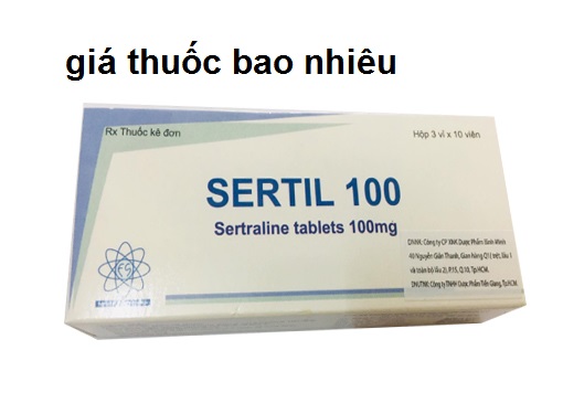 Thuốc sertil 100 là thuốc gì? có tác dụng gì? giá bao nhiêu tiền?