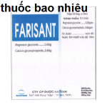 Thuốc farisant 10ml là thuốc gì? có tác dụng gì? giá bao nhiêu tiền?
