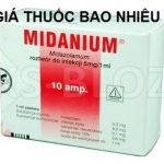 Thuốc midanium 5mg/ml là thuốc gì? có tác dụng gì? giá bao nhiêu tiền?