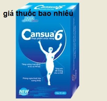 Thuốc cansua 6 là thuốc gì? có tác dụng gì? giá bao nhiêu tiền?