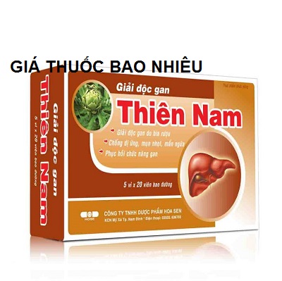 Giải độc gan thiên nam có tác dụng gì? giá bao nhiêu tiền?