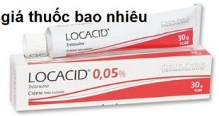Thuốc locacid cream 30g là thuốc gì? có tác dụng gì? giá bao nhiêu tiền?
