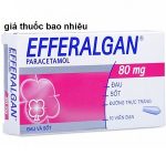 Thuốc Efferalgan 80mg Suppo là thuốc gì? có tác dụng gì? giá bao nhiêu tiền?