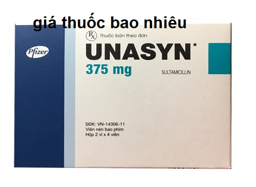 Thuốc unasyn 375 là thuốc gì? có tác dụng gì? giá bao nhiêu tiền?