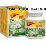 Thuốc UniDetox là thuốc gì? có tác dụng gì? giá bao nhiêu tiền?