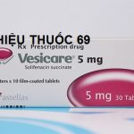 Thuốc vesicare 5mg là thuốc gì? có tác dụng gì? giá bao nhiêu tiền?