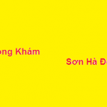 Phòng khám Sơn hà đông ở đâu? giá khám bao nhiêu?