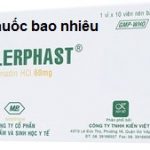 Thuốc Allerphast 180 là thuốc gì? có tác dụng gì? giá bao nhiêu tiền?