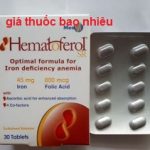 Thuốc Hematoferol là thuốc gì? có tác dụng gì? giá bao nhiêu tiền?