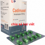 Thuốc cadimusol 200 là thuốc gì? có tác dụng gì? giá bao nhiêu tiền?