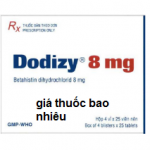 Thuốc Dodizy 8mg là thuốc gì? có tác dụng gì? giá bao nhiêu tiền?