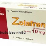 Thuốc Zolafren 10mg là thuốc gì? có tác dụng gì? giá bao nhiêu tiền?