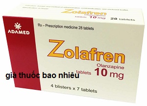 Thuốc Zolafren 10mg là thuốc gì? có tác dụng gì? giá bao nhiêu tiền?