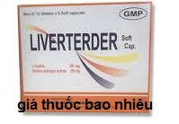 Thuốc Liverterder là thuốc gì? có tác dụng gì? giá bao nhiêu tiền?