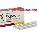 Thuốc Expas Forte 80 là thuốc gì? có tác dụng gì? giá bao nhiêu tiền?