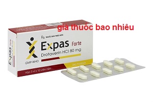 Thuốc Expas Forte 80 là thuốc gì? có tác dụng gì? giá bao nhiêu tiền?
