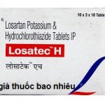 Thuốc Losatec H là thuốc gì? có tác dụng gì? giá bao nhiêu tiền?