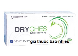Thuốc Dryches 0.5mg là thuốc gì? có tác dụng gì? giá bao nhiêu tiền?