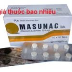 Thuốc Masunac 125 là thuốc gì? có tác dụng gì? giá bao nhiêu tiền?