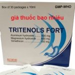 Thuốc Tritenols fort là thuốc gì? có tác dụng gì? giá bao nhiêu tiền?