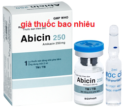 Thuốc Abicin 250 là thuốc gì? có tác dụng gì? giá bao nhiêu tiền?