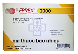 Thuốc Eprex 2000 là thuốc gì? có tác dụng gì? giá bao nhiêu tiền?