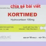 Thuốc kortimed 100 là thuốc gì? có tác dụng gì? giá bao nhiêu tiền?