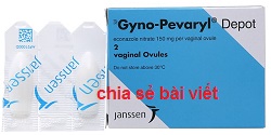 Thuốc gyno pevaryl depot là thuốc gì? có tác dụng gì? giá bao nhiêu tiền?