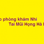 Top phòng khám bác sĩ nhi tai mũi họng giỏi Hà Nội? giá khám bao nhiêu?