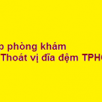 Top phòng khám bác sĩ chữa thoát vị đĩa đệm giỏi TPHCM? giá khám bao nhiêu?