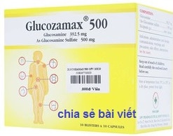Thuốc Glucozamax 500 là thuốc gì? có tác dụng gì? giá bao nhiêu?