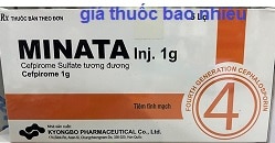 Thuốc Minata Inj 1g là thuốc gì? có tác dụng gì? giá bao nhiêu?