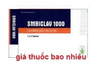 Thuốc Smbiclav 1000 là thuốc gì? có tác dụng gì? giá bao nhiêu?