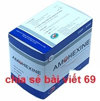 Thuốc Amohexine 500 là thuốc gì? có tác dụng gì? giá bao nhiêu?