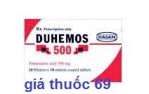 Thuốc Duhemos 500 là thuốc gì? có tác dụng gì? giá bao nhiêu?