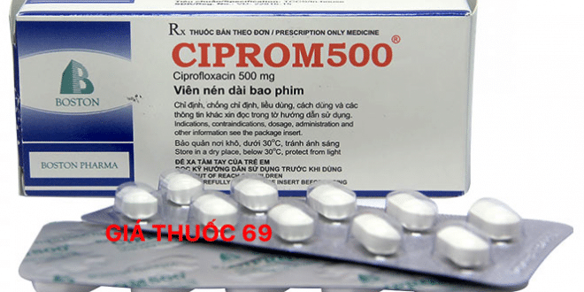 Thuốc Ciprom 500 là thuốc gì? có tác dụng gì? giá bao nhiêu?