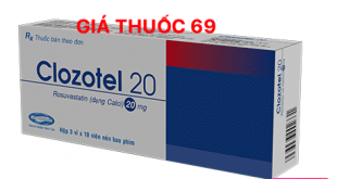 Thuốc Clozotel 20 là thuốc gì? có tác dụng gì? giá bao nhiêu?