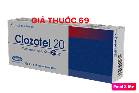 Thuốc Clozotel 20 là thuốc gì? có tác dụng gì? giá bao nhiêu?