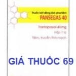 Thuốc Pansegas 40 là thuốc gì? có tác dụng gì? giá bao nhiêu?
