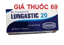 Thuốc Lungastic 20 là thuốc gì? có tác dụng gì? giá bao nhiêu?