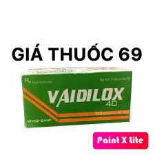 Thuốc Vaidilox 40 là thuốc gì? có tác dụng gì? giá bao nhiêu?
