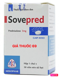 Thuốc Sovepred 5mg là thuốc gì? có tác dụng gì? giá bao nhiêu?
