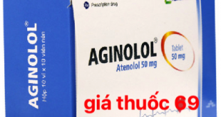 Thuốc Aginolol 50 là thuốc gì? có tác dụng gì? giá bao nhiêu?