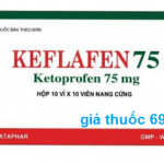Thuốc Keflafen 75 là thuốc gì? có tác dụng gì? giá bao nhiêu?