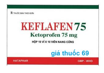 Thuốc Keflafen 75 là thuốc gì? có tác dụng gì? giá bao nhiêu?