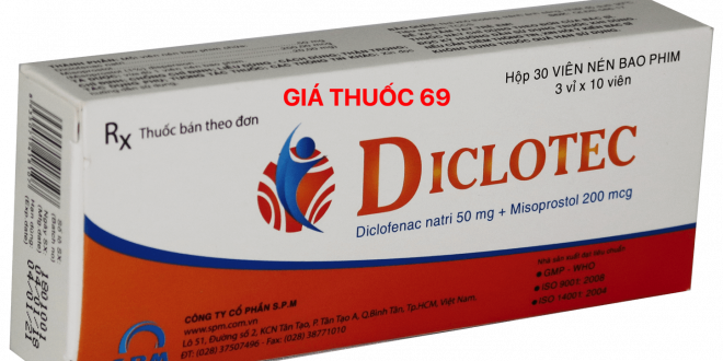 Thuốc Diclotec là thuốc gì? có tác dụng gì? giá bao nhiêu?