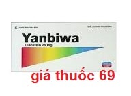 Thuốc Yanbiwa 25 là thuốc gì? có tác dụng gì? giá bao nhiêu?